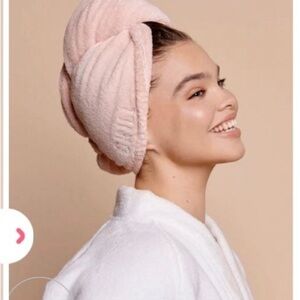Terry cloth Hair Wrap by Cravings Blush